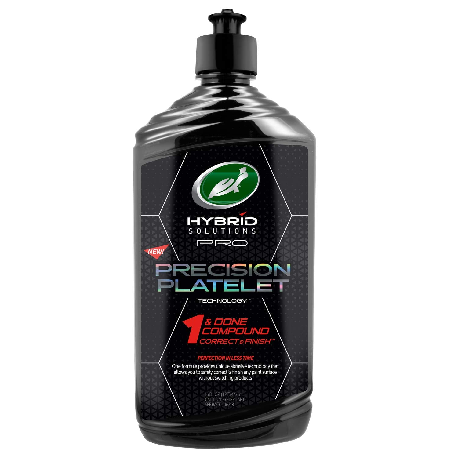 Turtle Wax Pro 1 and Done bottle front for heavy-cut to polish versatility