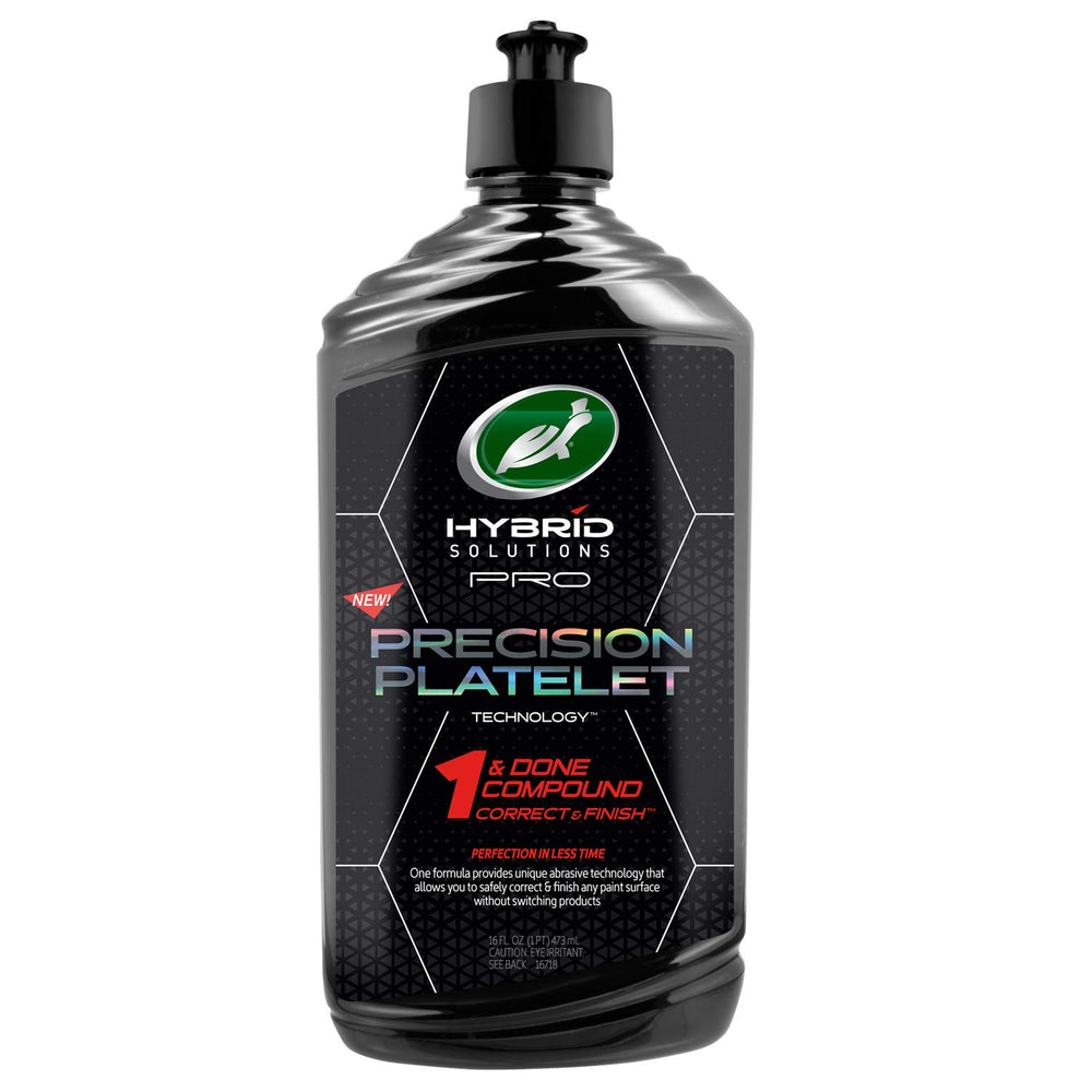 Turtle Wax Pro 1 and Done bottle front for heavy-cut to polish versatility