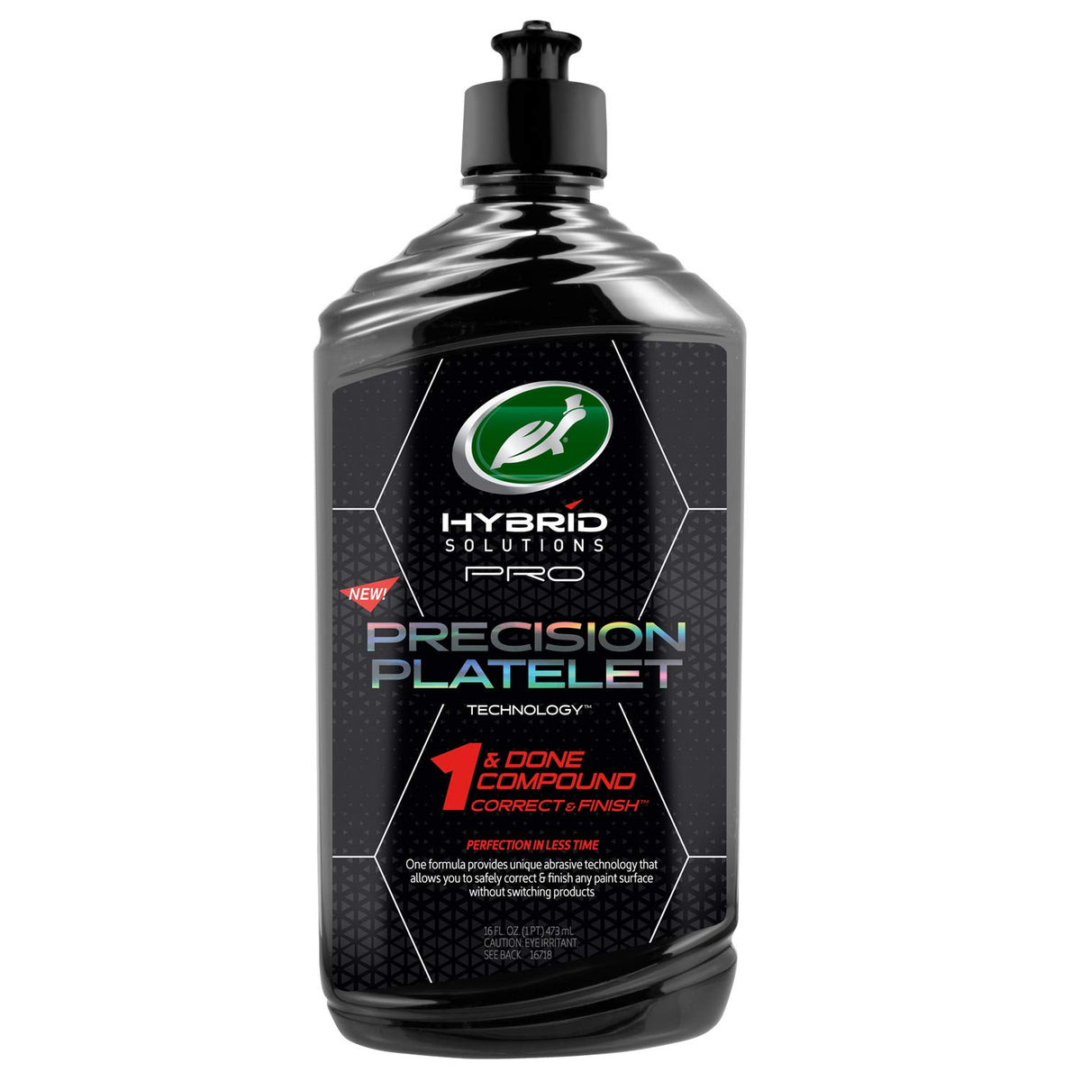 Turtle Wax Pro 1 and Done bottle front for heavy-cut to polish versatility