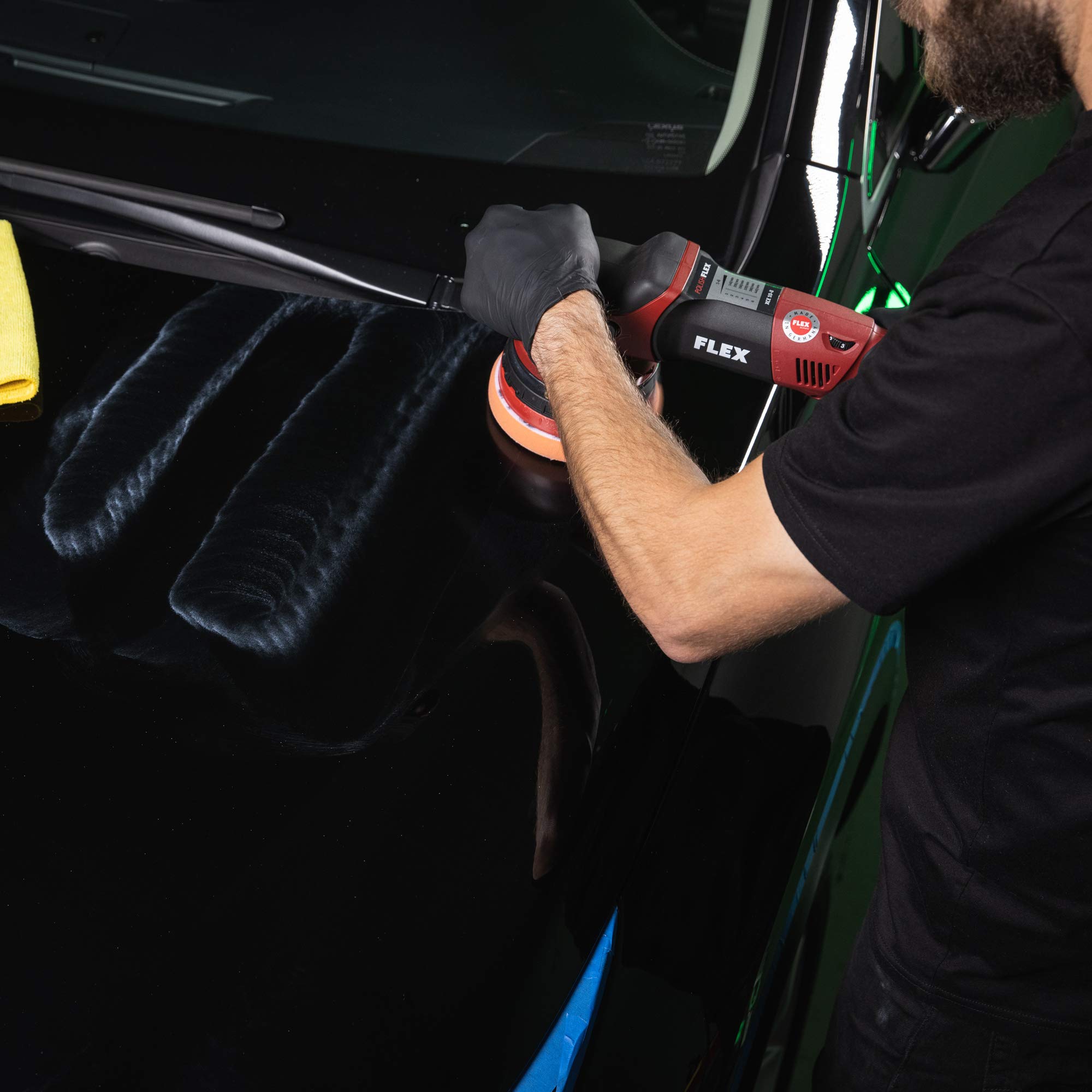 Turtle Wax Pro 1 and Done extended work time on a test panel