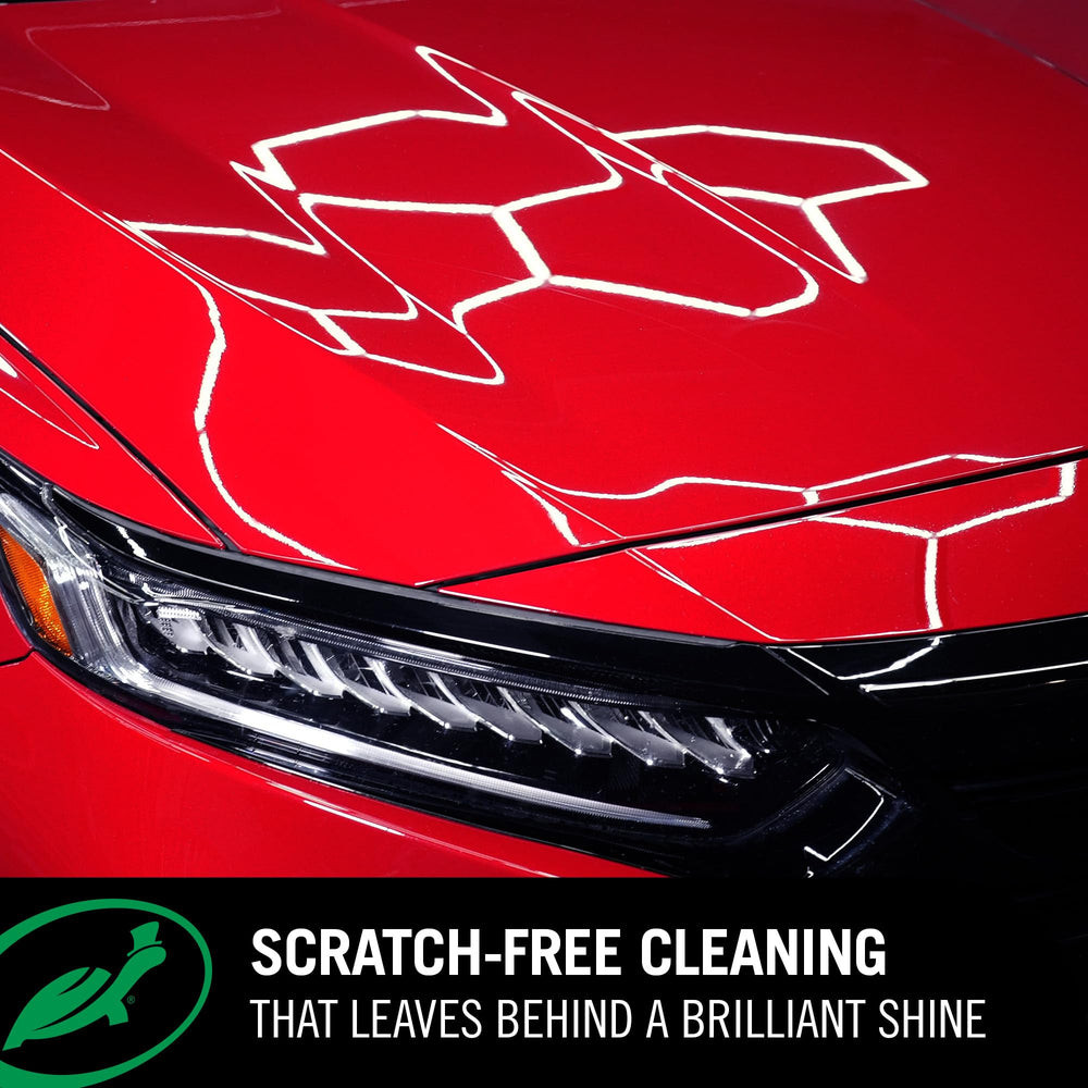 Turtle Wax Hybrid Solutions showroom gloss finish on painted surface.