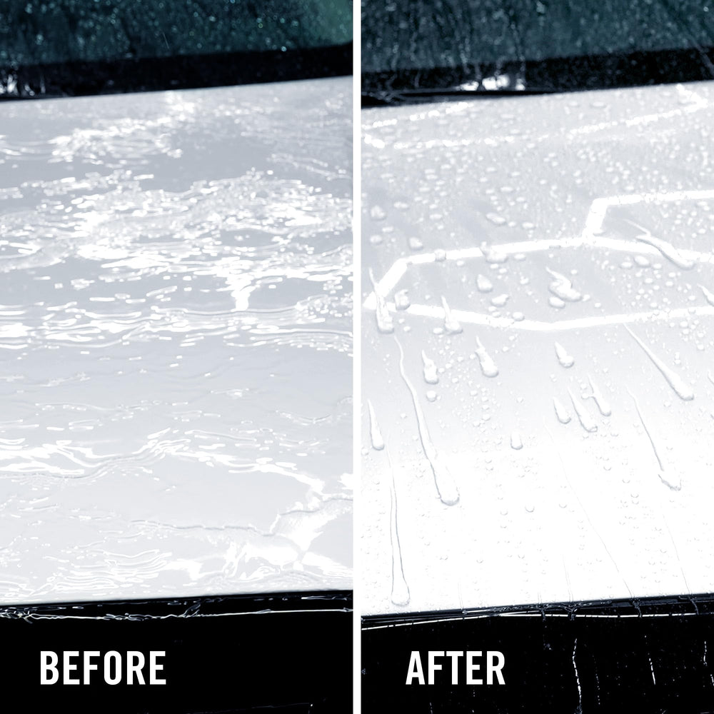 Turtle Wax ICE Seal N Shine spray being applied for quick protection.