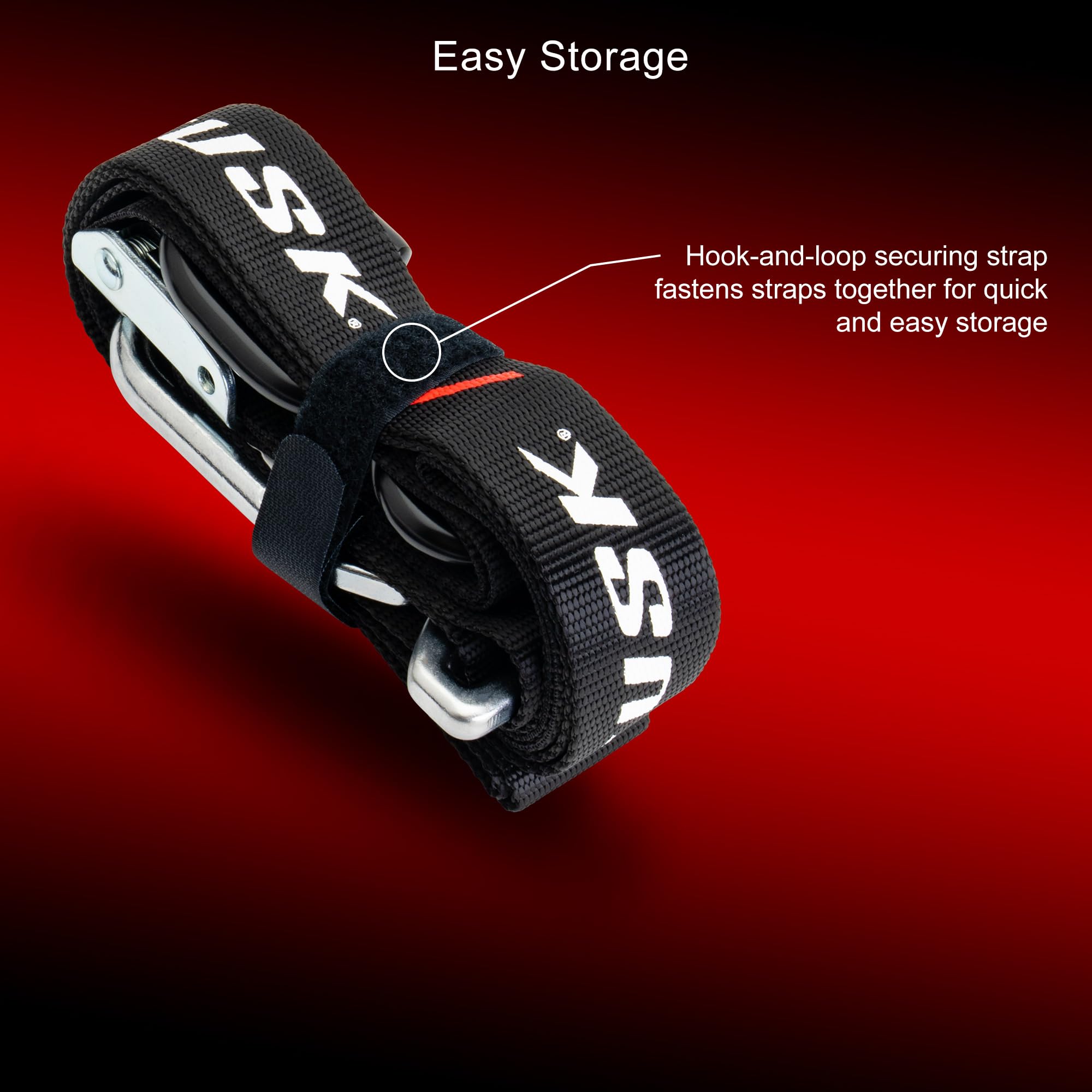Tusk 84-inch nylon webbing offers versatile mounting around frames