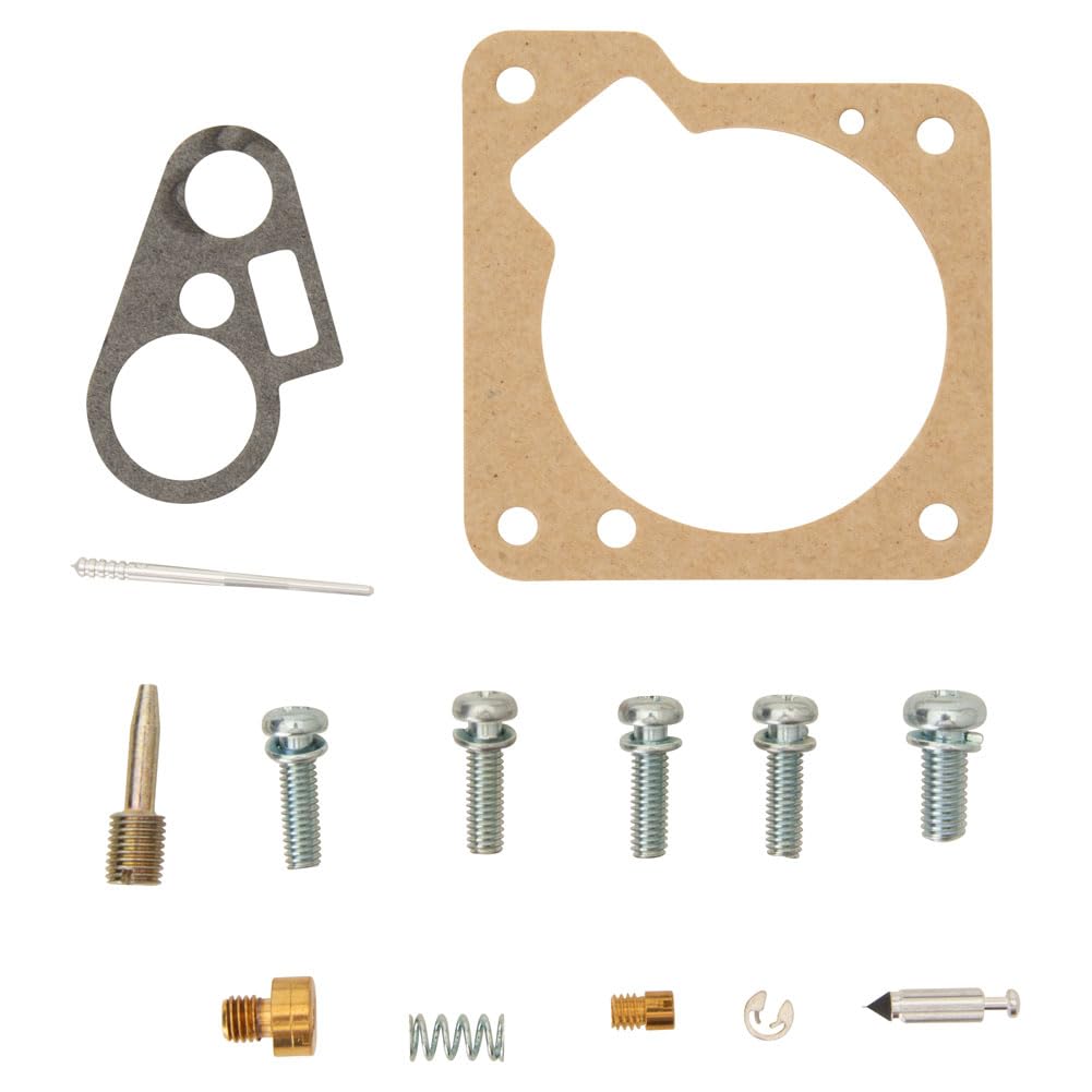 TUSK carburetor rebuild kit for Yamaha PW50 YZinger packaging supports easy maintenance.