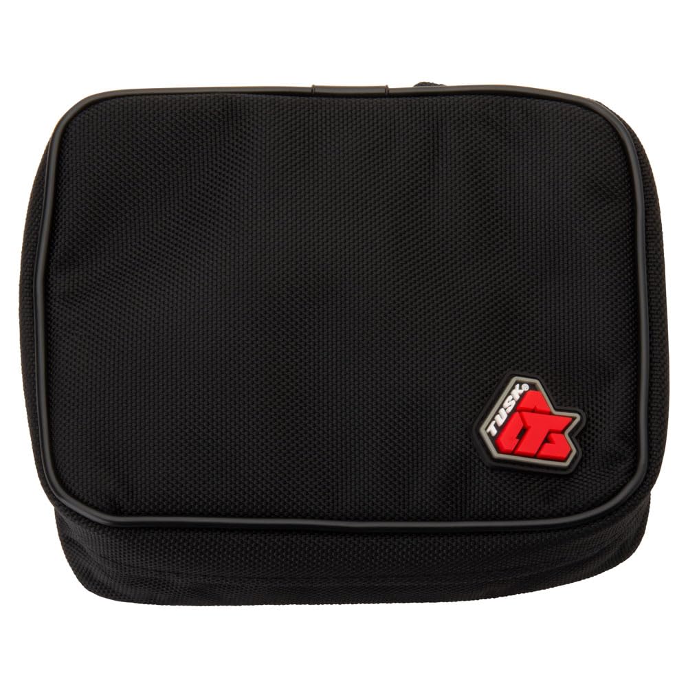 Tusk Fender Pack quick-access-gear layout for small tools during rides.
