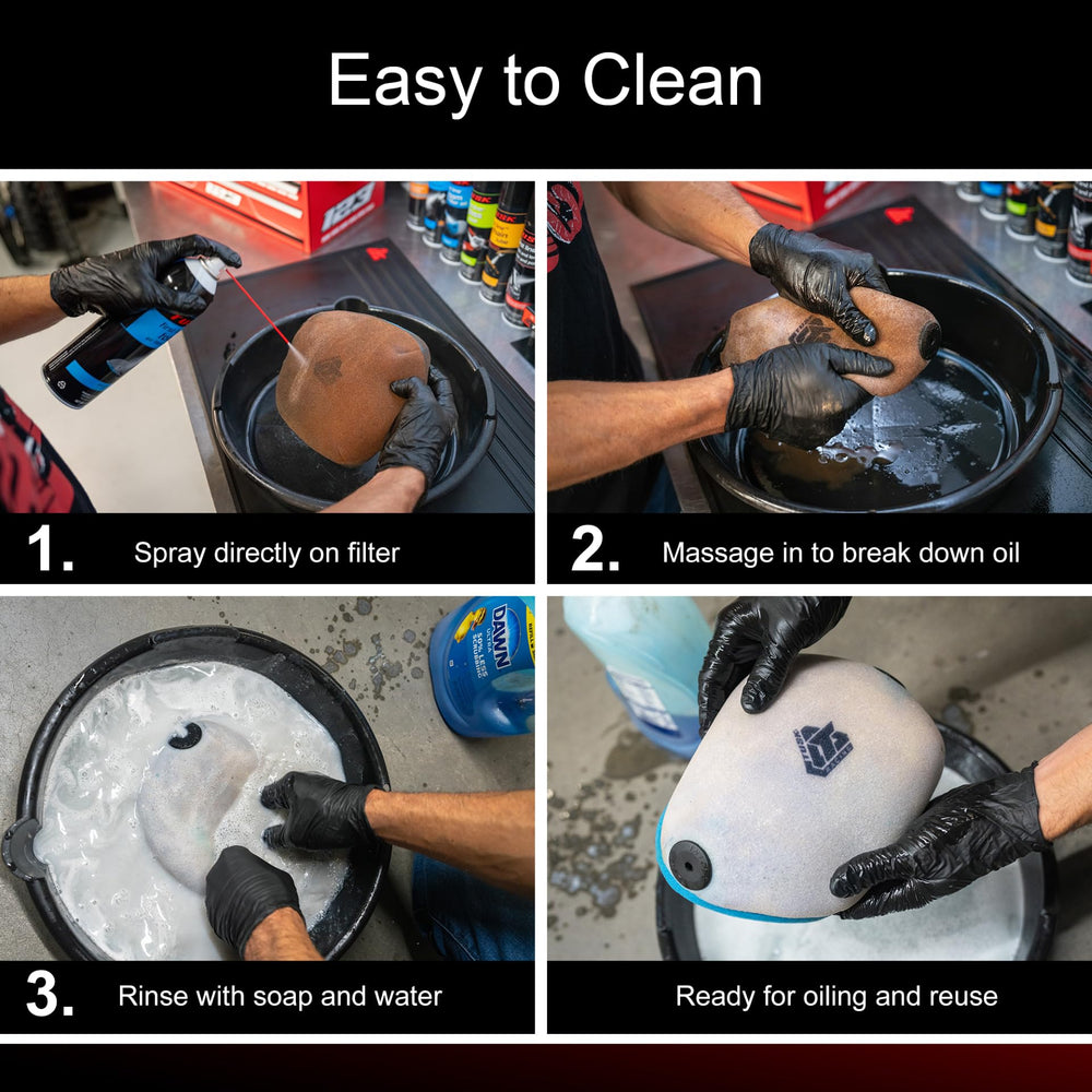 Tusk First Line rinse with soap and water to remove residues