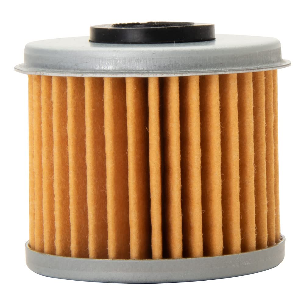 Tusk First Line oil filter media close-up highlighting filtration media and durable construction.