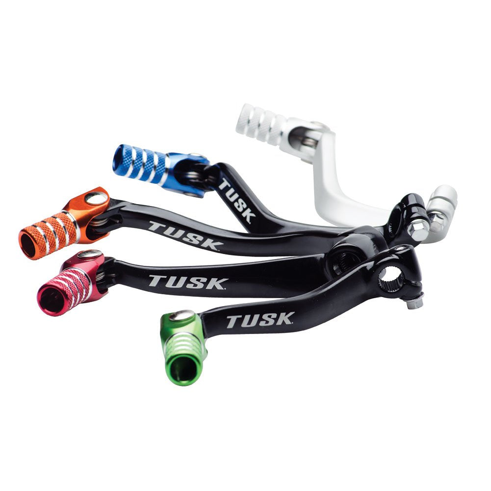 Tusk CRF110F installation close-up highlights OEM-style fit.