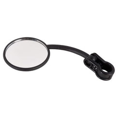 Tusk left-hand dual sport mirror fold-down design protects the mirror on rough off-road terrain.