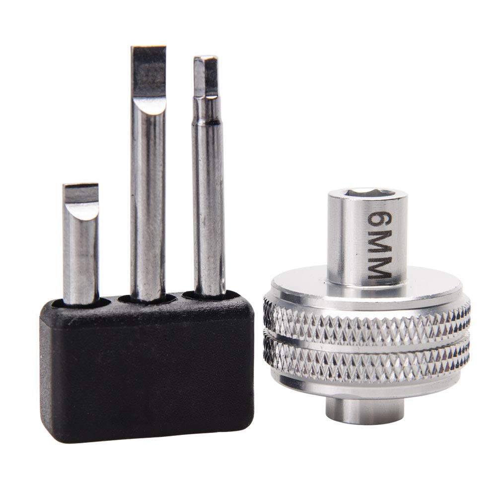 TUSK Mini Carb Tool Kit 45mm flat-blade screwdriver for precise field tuning.