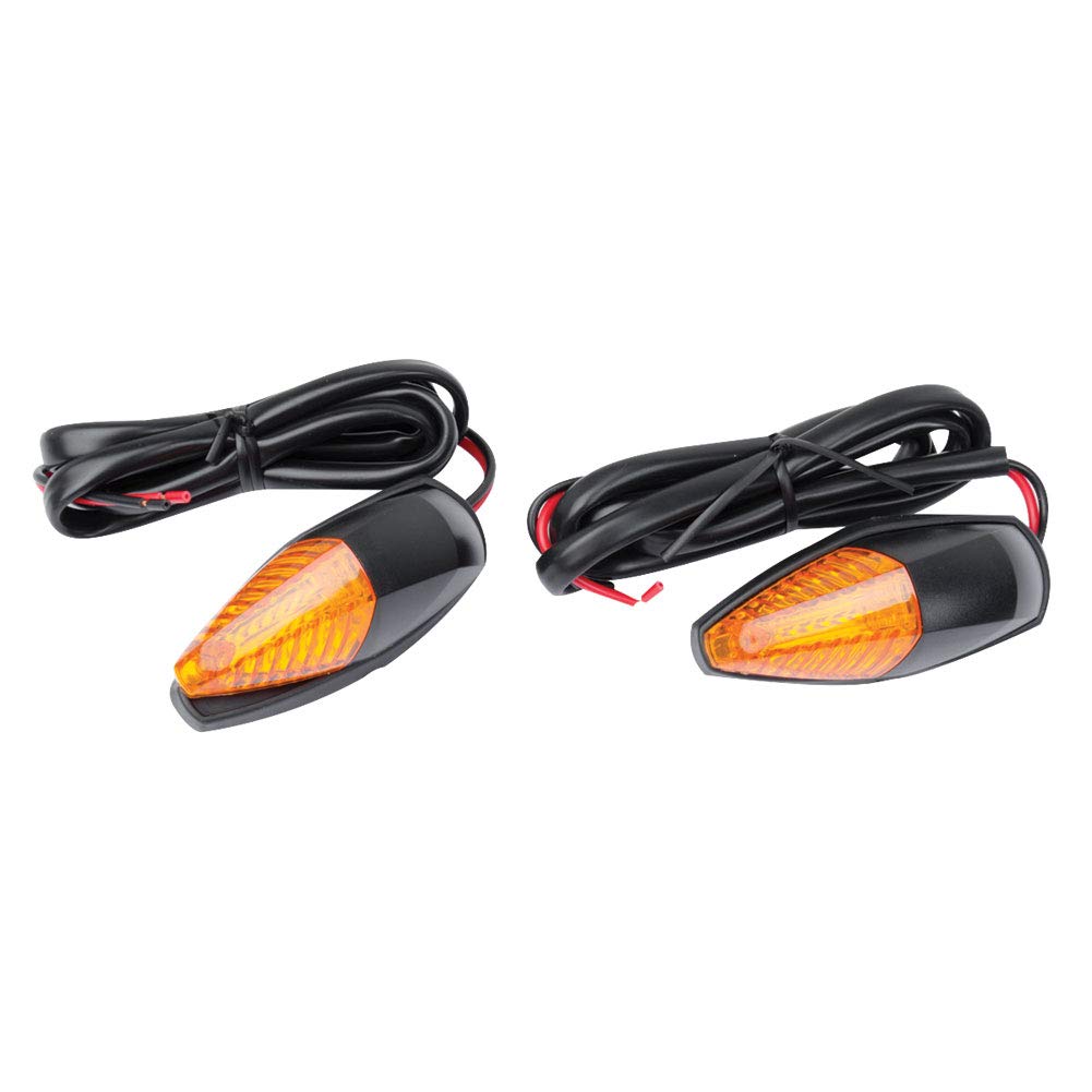 TUSK Mini Flush Mount LED Turn Signal front view enhances daytime visibility and rugged compatibility.