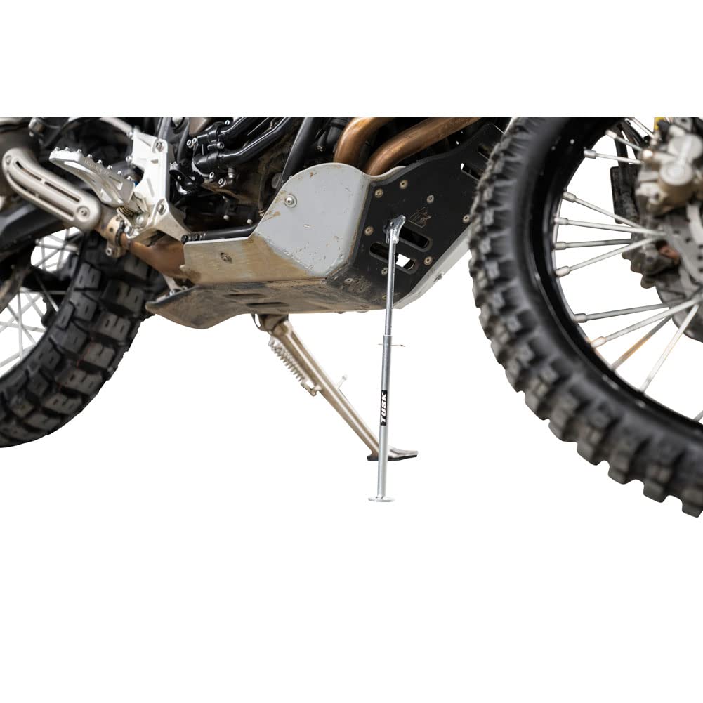 Tusk MotoCrutch portable and stowable for quick setup anywhere