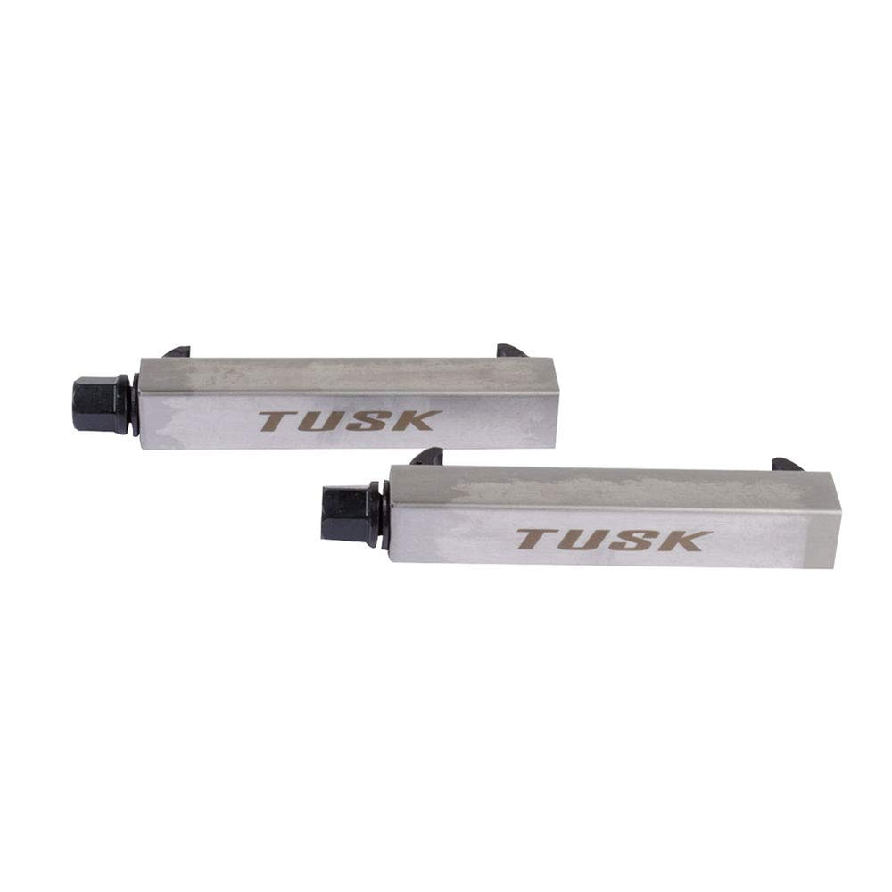 Tusk motorcycle shock spring compressor tool set for efficient coil removal