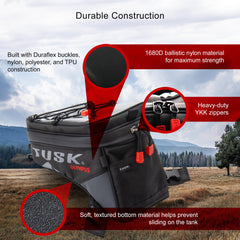 TUSK Olympus bag with YKK zippers for long-lasting durability