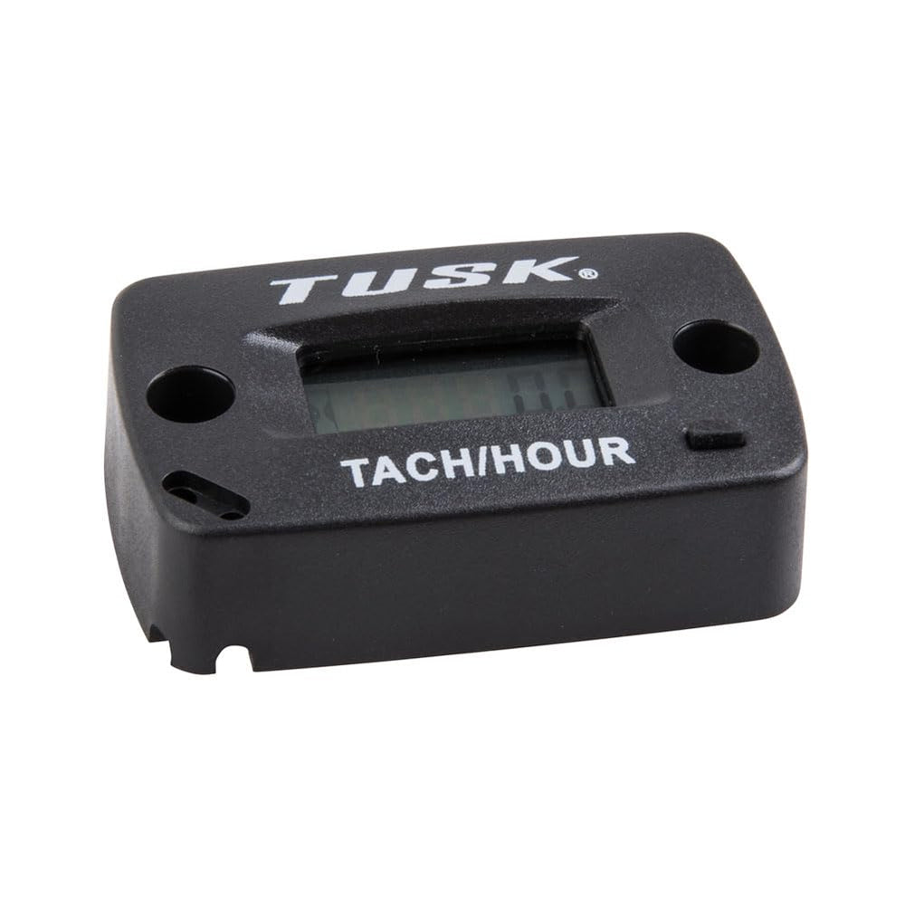 Tusk tach hour meter display readout clearly shows hours and RPM.