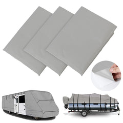 Tuszom 900D patch kit enables quick boat and RV cover repairs.