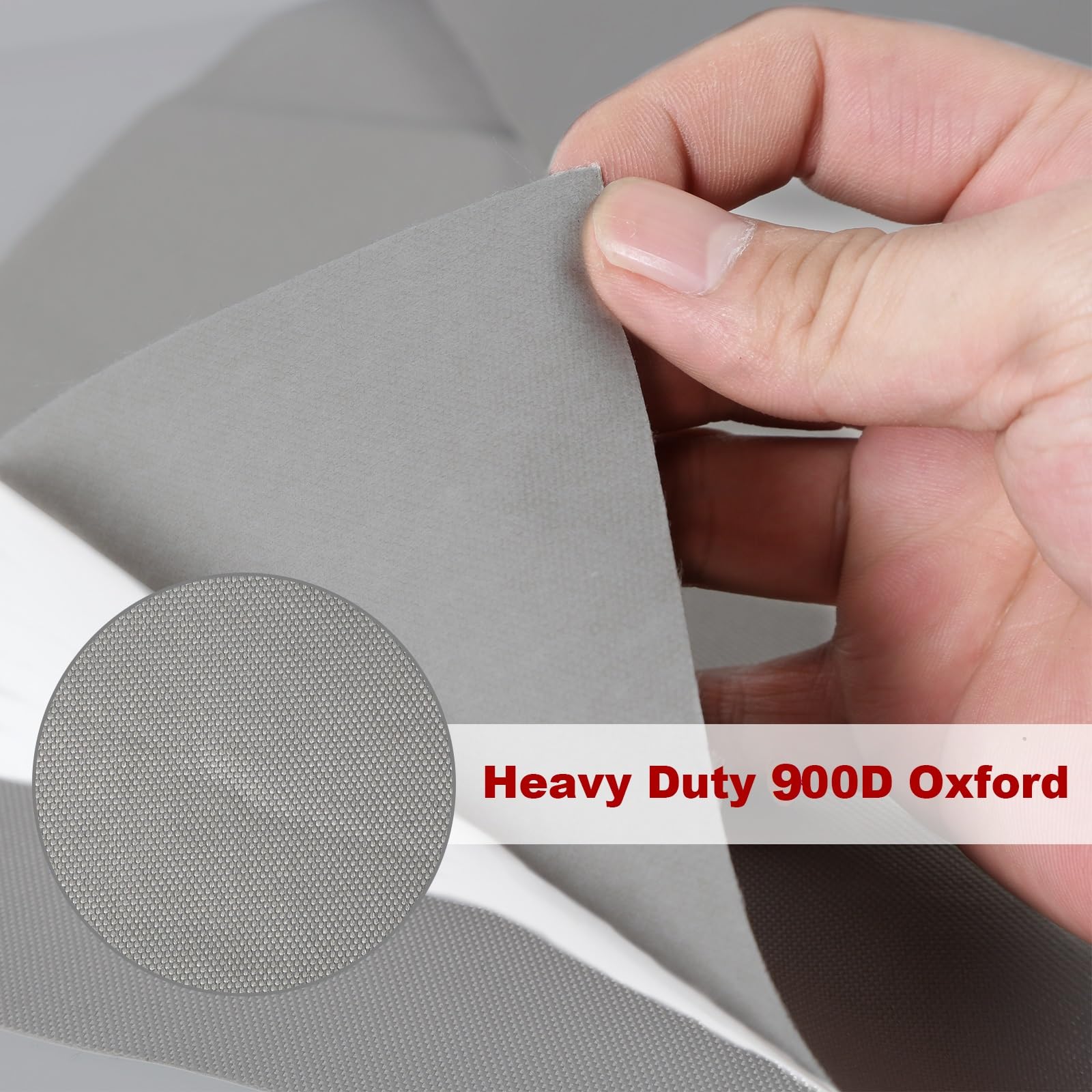 Tuszom no-sew patch application simplifies repairs on damaged material.