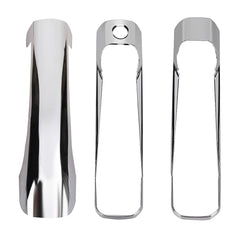 Tutor Auto chrome door handle covers for Ram 2500-3500 front view shows durable chrome