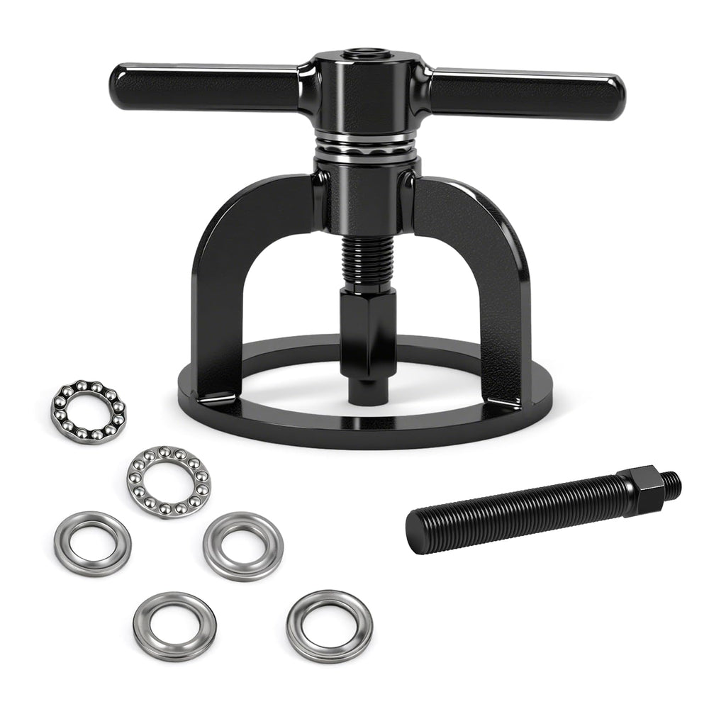 Tutor Auto clutch spring compressor in Harley assembly reduces effort during clutch work.