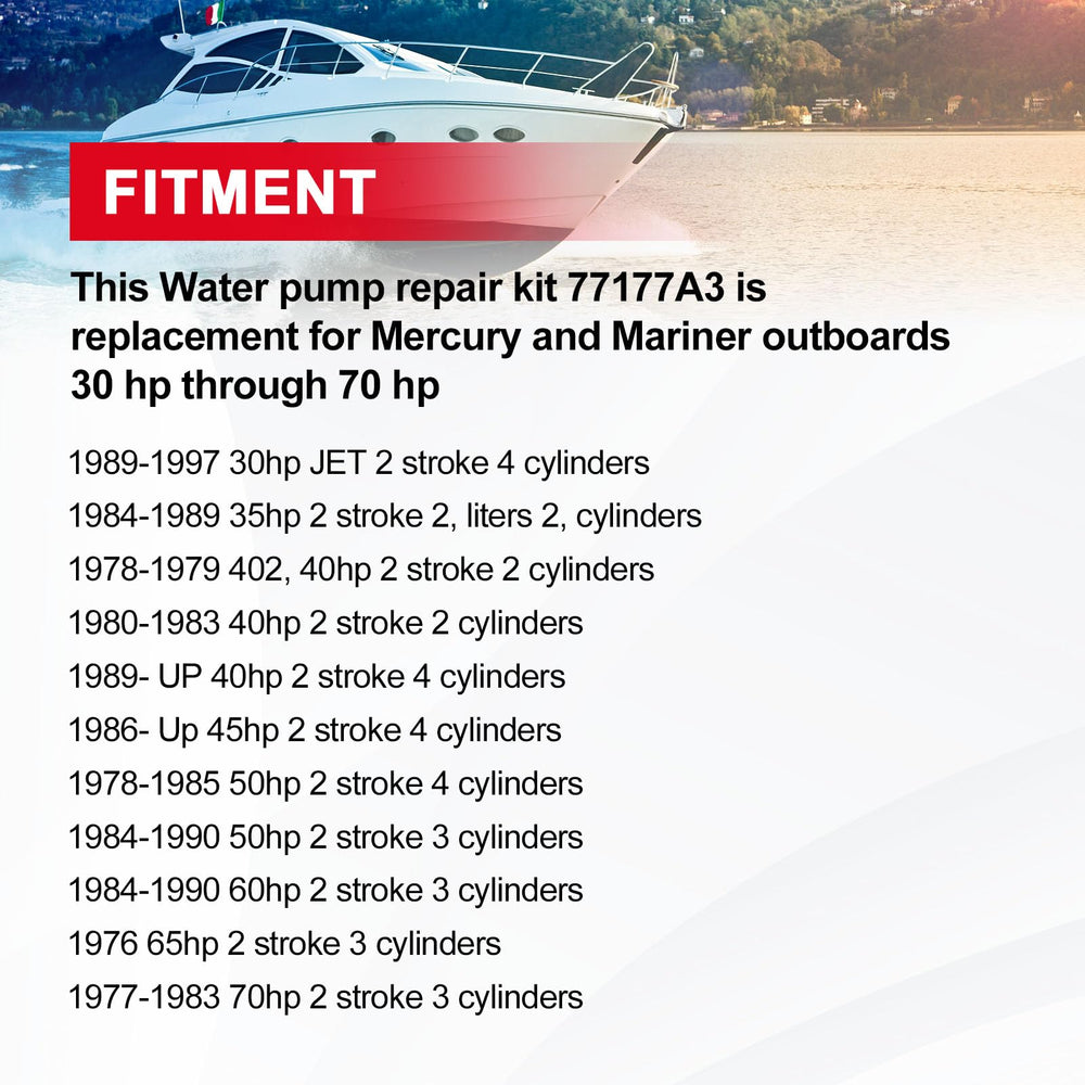 Tutor Auto Mercury outboard installation demonstrates OEM-like fit for easy replacement