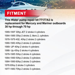 Tutor Auto Mercury outboard installation demonstrates OEM-like fit for easy replacement