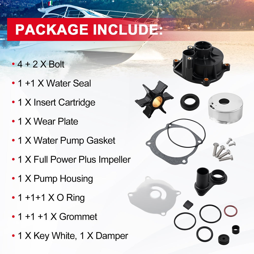 Tutor Auto OEM direct-fit design matches factory specs for Johnson Evinrude engines.