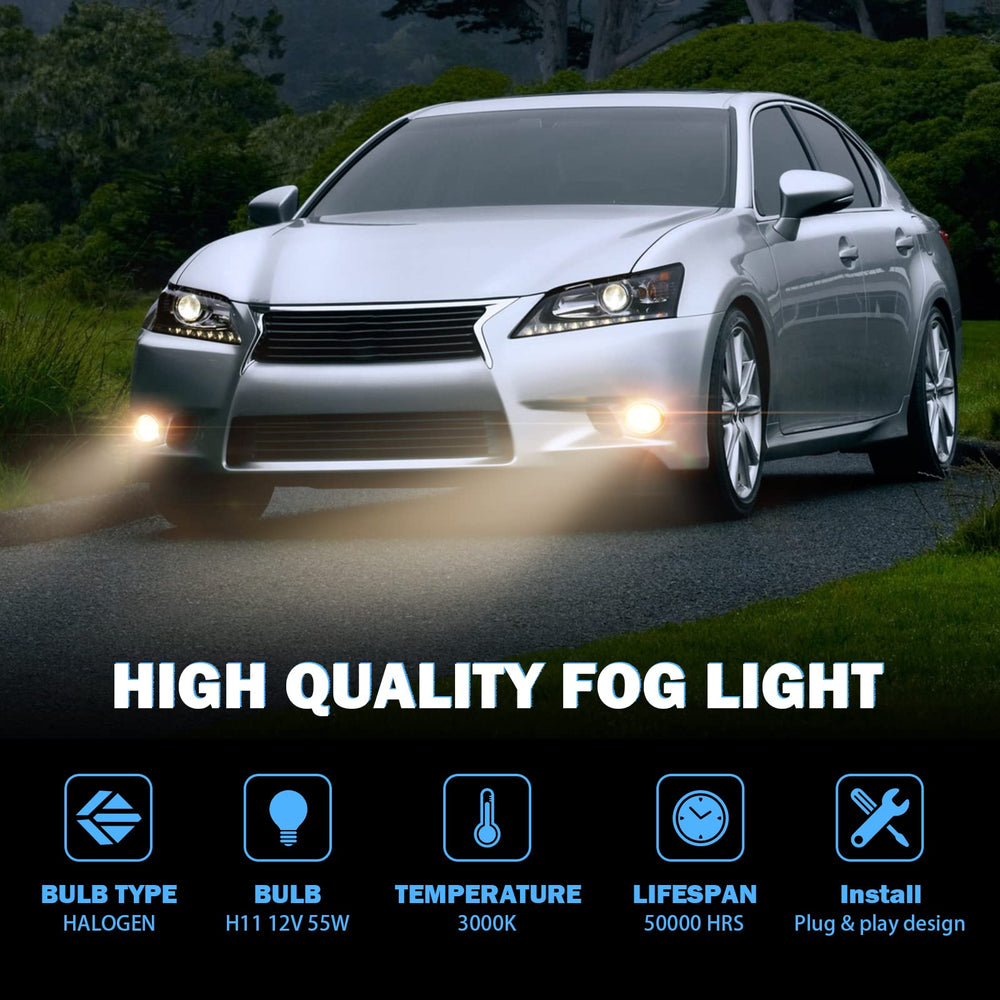 Tutor Auto right fog light for Lexus RX350 improves fog visibility