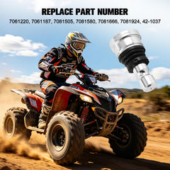 Tutor Auto upper ball joint for Polaris RZR enhances front-end precision