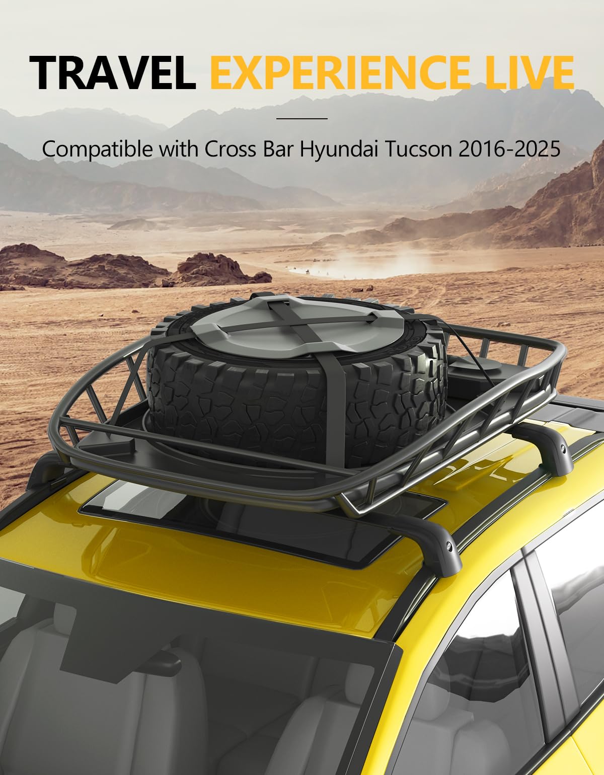 Tuyoung easy-install crossbars fit Tucson quickly and reliably.