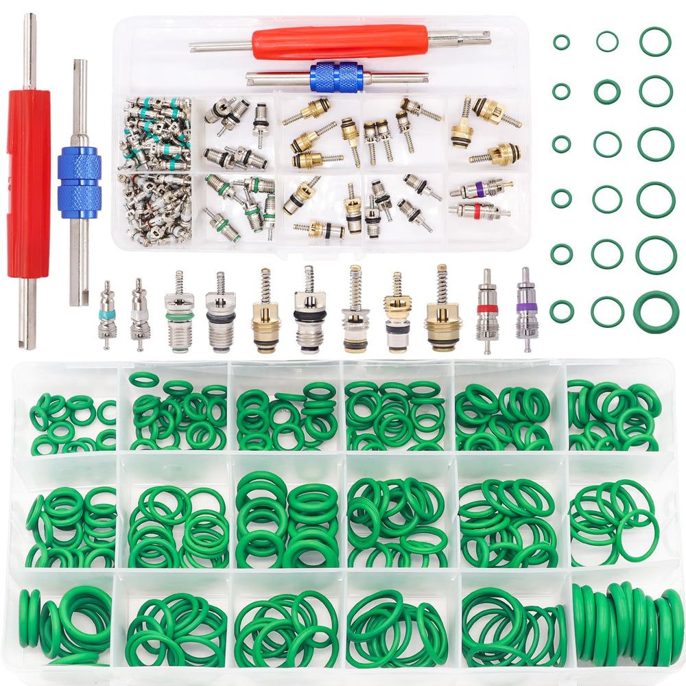 TWTADE car A/C repair kit 270pcs o-rings for reliable sealing upgrades.