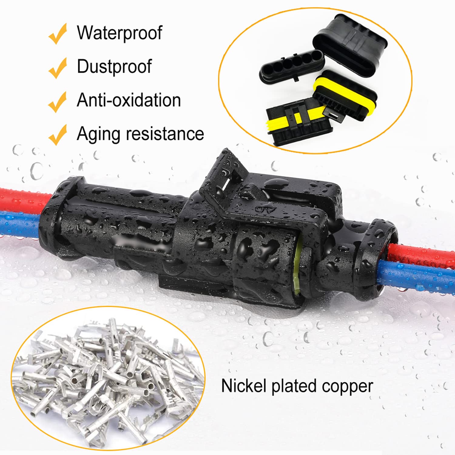 Twippo 2-pin quick connect showing secure buckle design for easy insertion