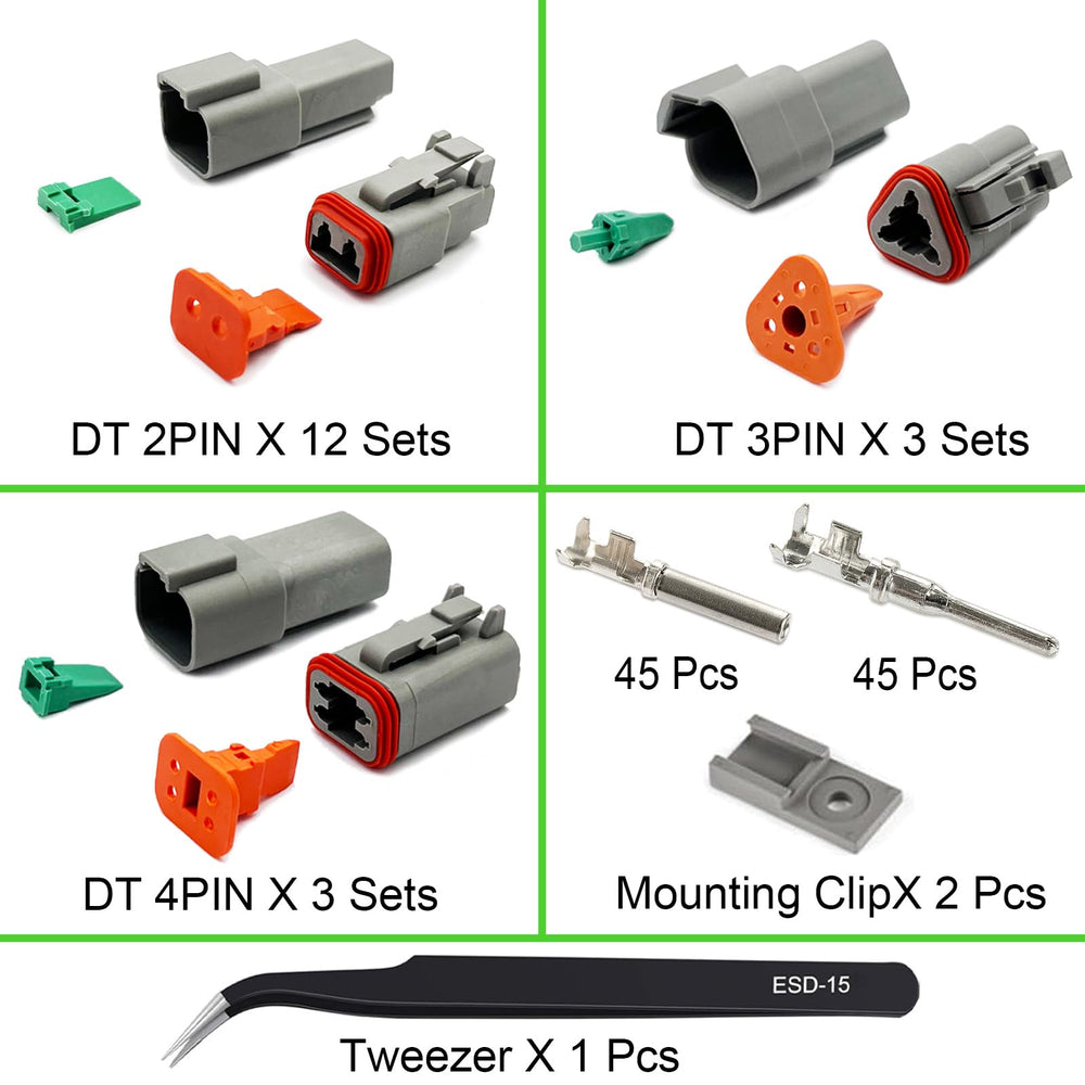 Twippo 2-pin assembly highlights secure fit for 12V circuits.