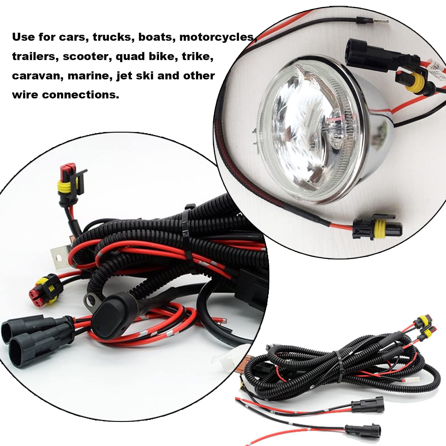 Twippo quick-disconnect bundle, ready-to-use 12V connectors for vehicles.