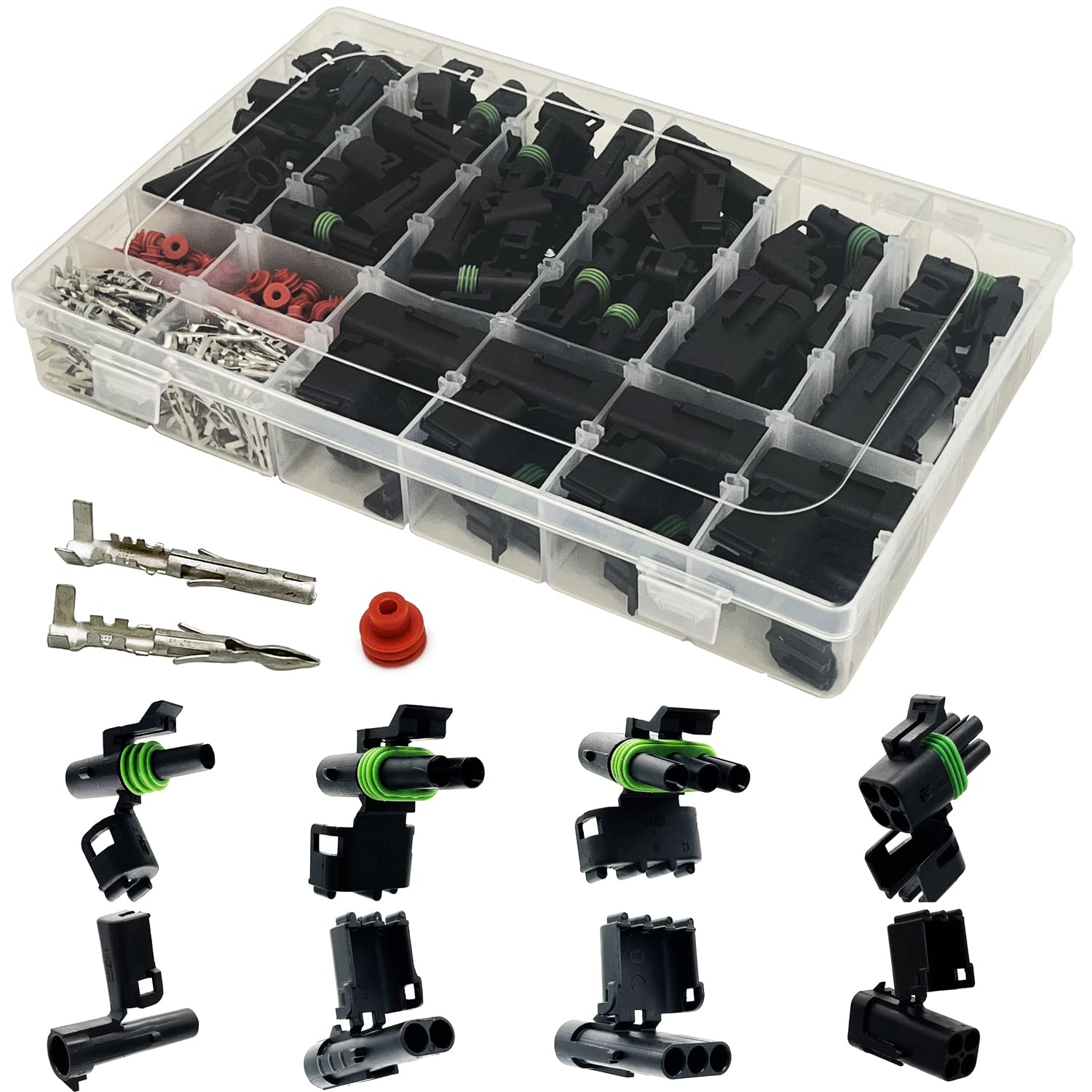 Twippo Weather Pack 1-pin connector for reliable quick-disconnect wiring