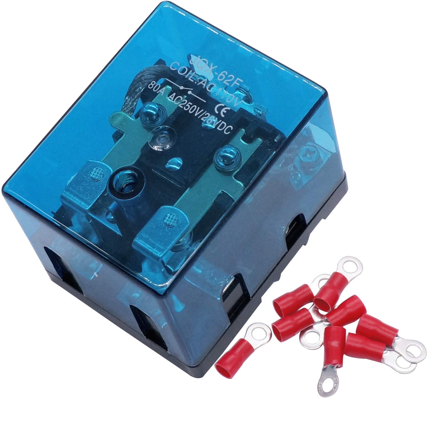 TWTADE JQX-62F-2Z terminal assembly supports DPDT wiring options.