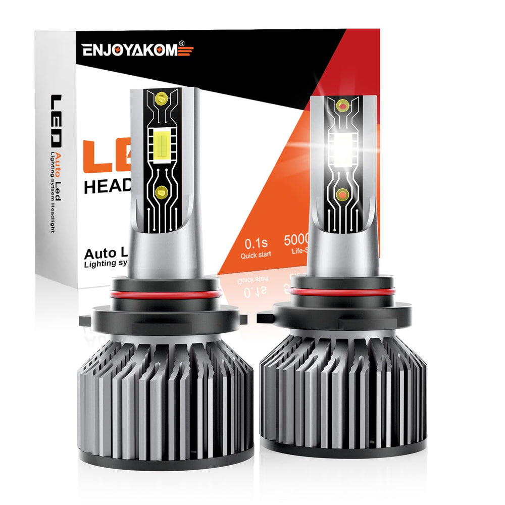 TXBILMOO GMC Sierra 1500 9012 bulbs for high and low beams deliver sharp night visibility.