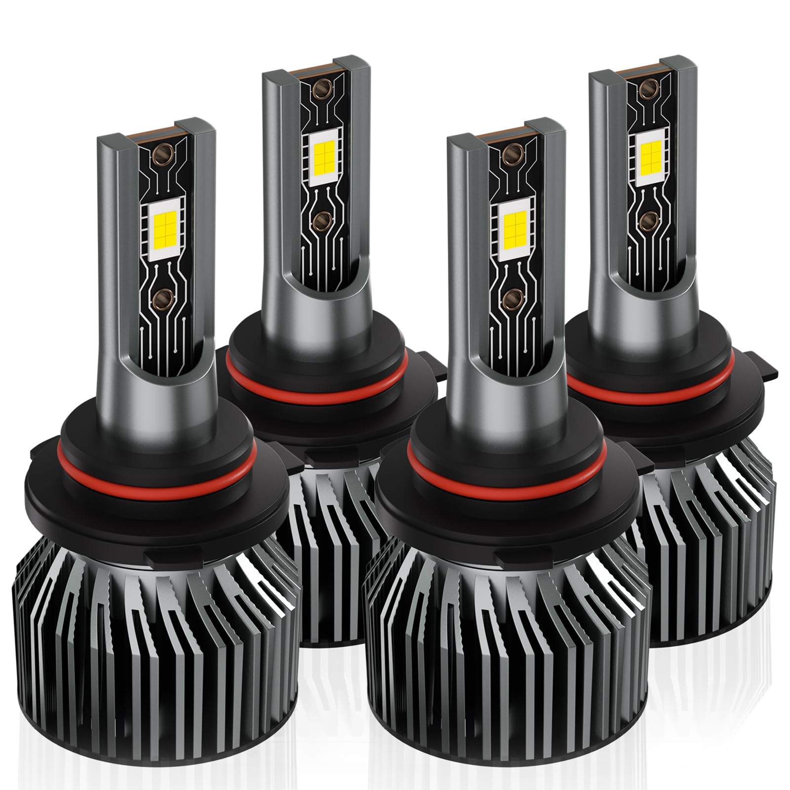 TXBILMOO Toyota Corolla high-beam 6500K white light for extended night visibility.