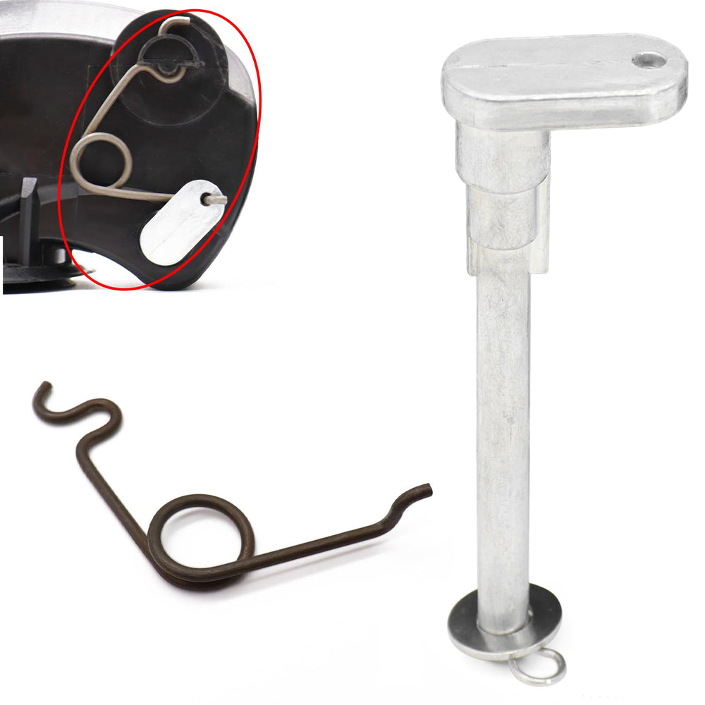 Txouoxt aluminum fuel door hinge offers a durable, permanent repair option.