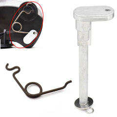 Txouoxt aluminum fuel door hinge offers a durable, permanent repair option.