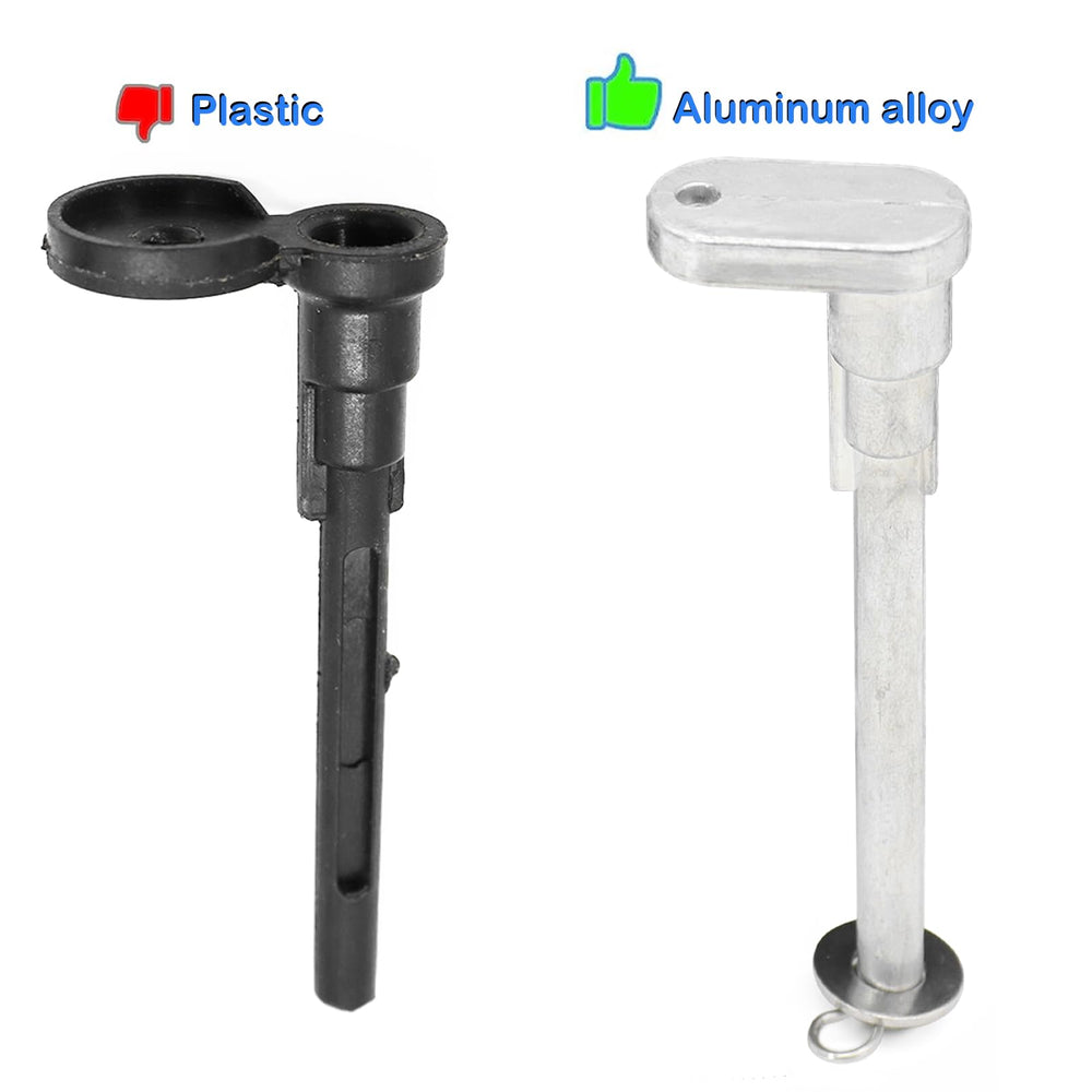 Txouoxt washer and R-type cotter pin secure the hinge assembly.