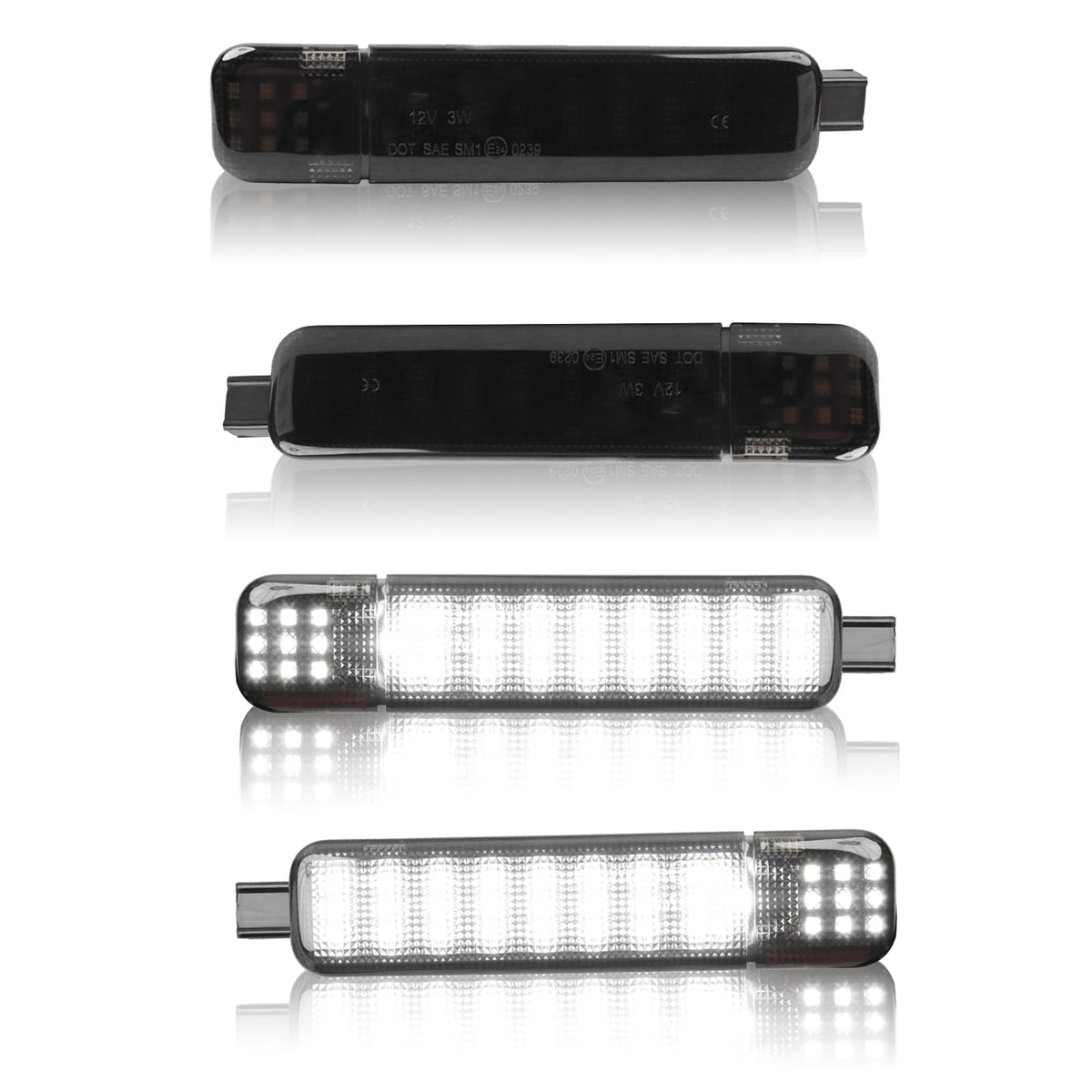 TXRXIZ front left door panel light for Chevy/GMC with bright interior illumination