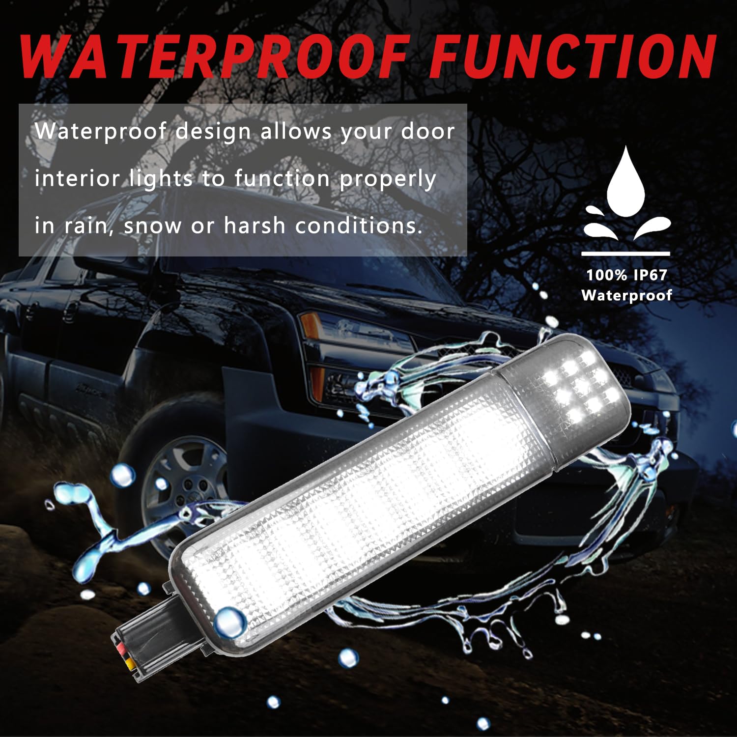 TXRXIZ LED interior light assembly enhances cabin entry lighting