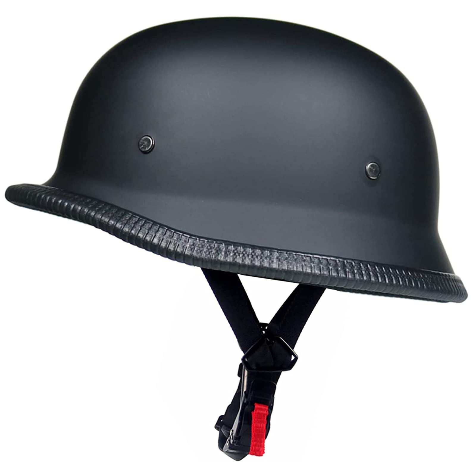 TXXFWJ German Style Half Helmet open-face front view for stylish daytime rides.