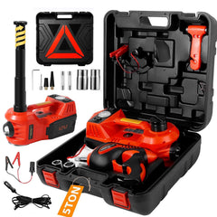 TYAYT 5-ton electric jack kit showcasing compact design for SUV and sedan tire changes