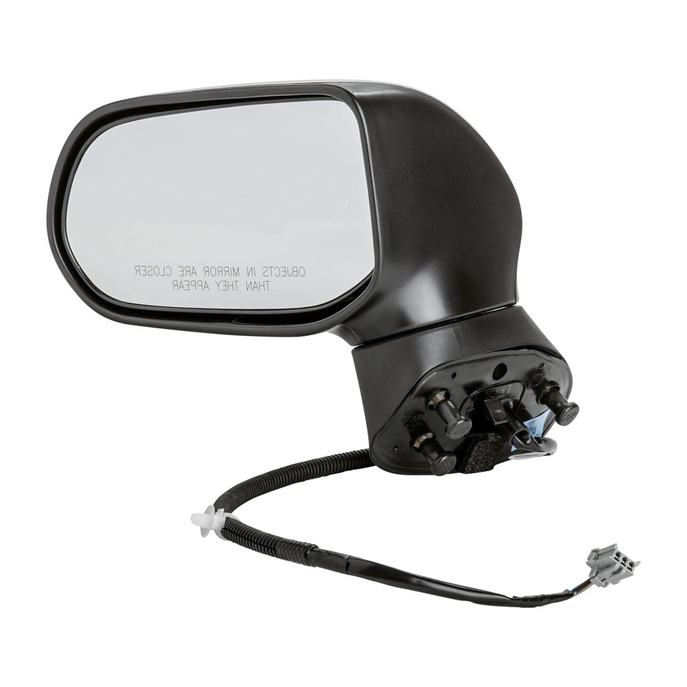 TYC 4720322 mirror glass close-up showing high-quality finish and precise curvature.