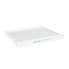 TYC cabin air filter demonstrating pollutant elimination for cleaner airflow.