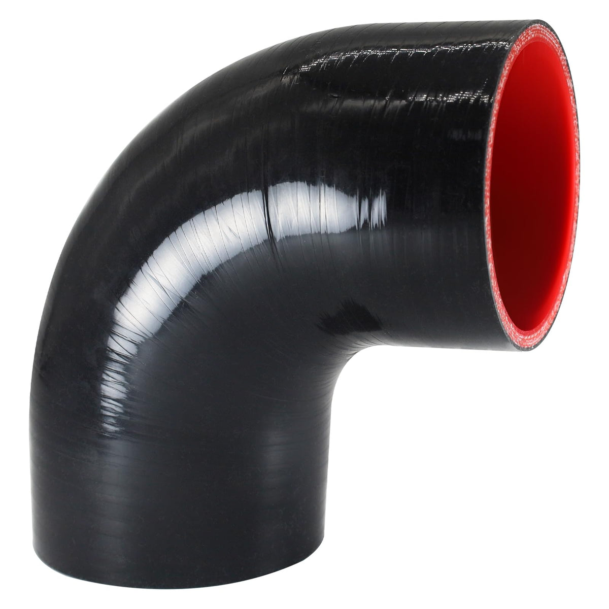 Tyeioms 3-inch ID 90-degree elbow silicone coupler for secure cold air intake connections