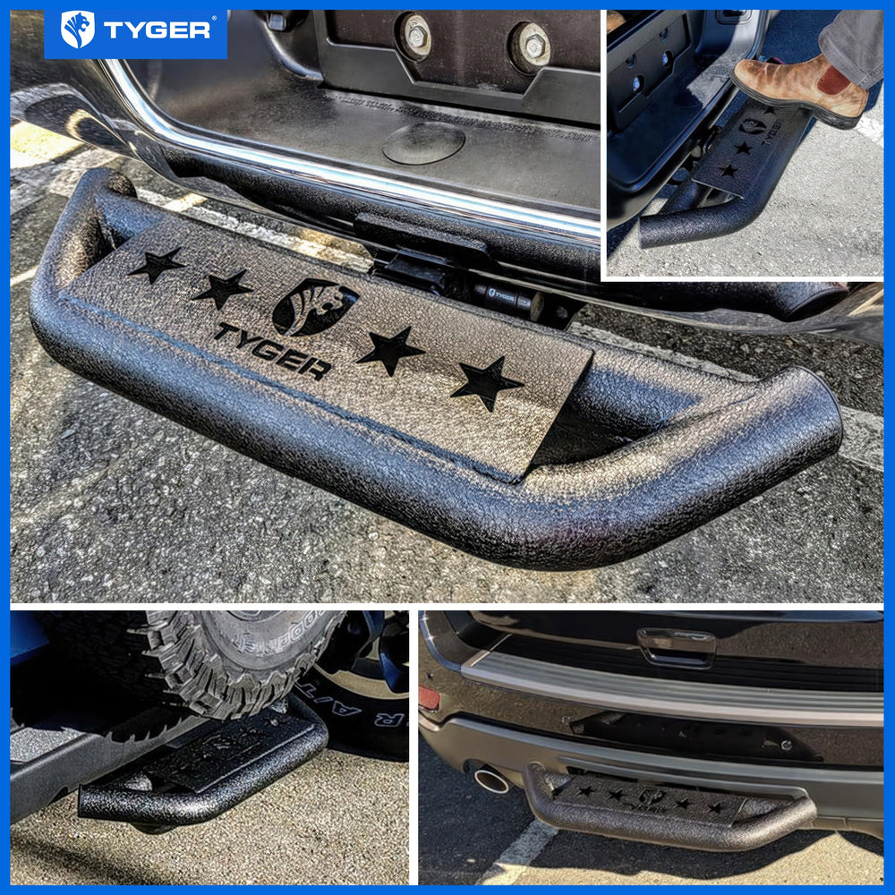 Tyger Auto Hitch Armor pin-lock close-up showing secure hitch locking.
