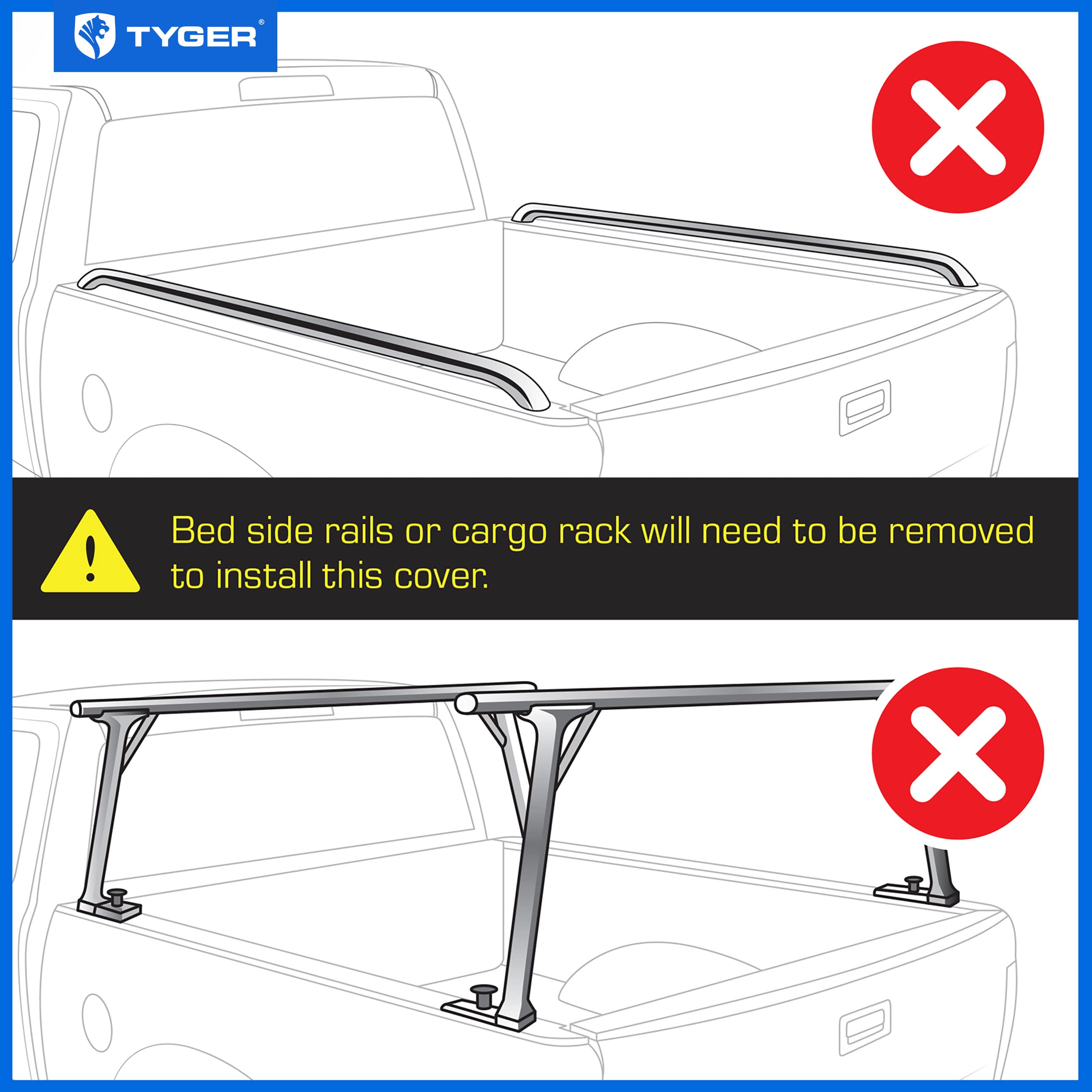 Tyger Auto T1 reinforced Velcro seal and latch for tight weather seal