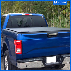 Tyger Auto T1 tailgate latch lock for secure closure.